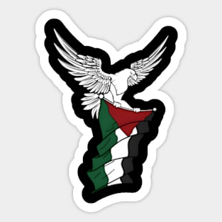 Palestinian Bird Palestinian Flag Palestine Sticker